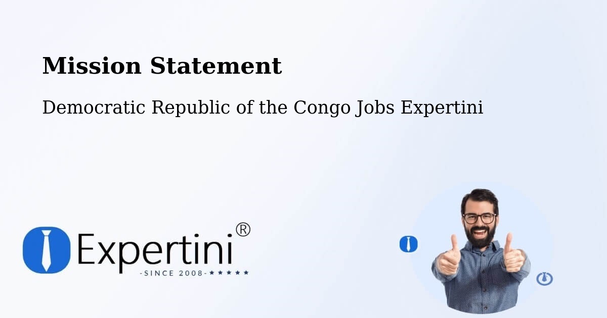 Corporate Mission – Mbandaka - Democratic Republic of the Congo Jobs Expertini